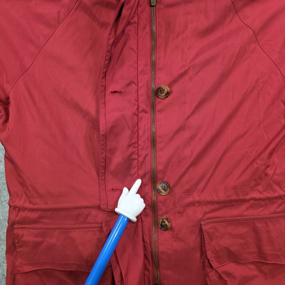 Vintage Loro Piana Horsey Jacket Mens Large Red Riding Italian Olympic 1992 Vest - Picture 10 of 16